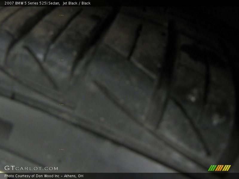 Jet Black / Black 2007 BMW 5 Series 525i Sedan