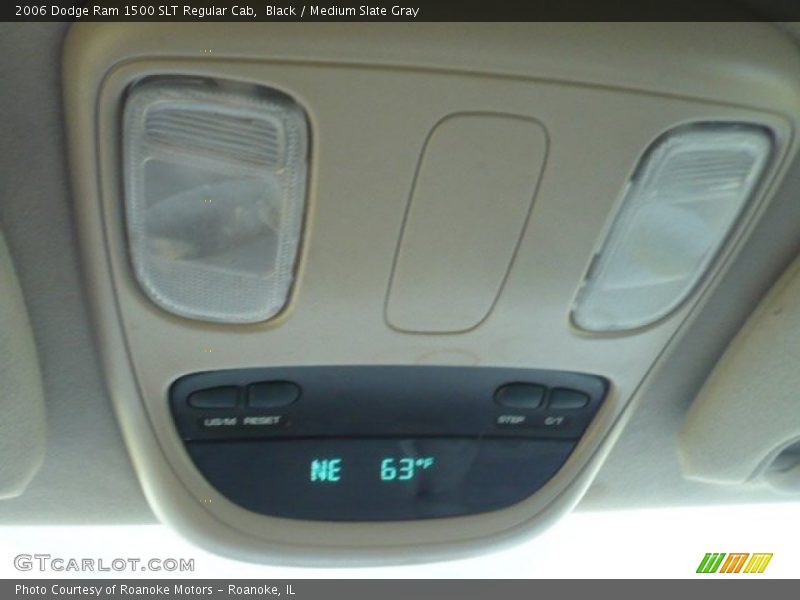 Black / Medium Slate Gray 2006 Dodge Ram 1500 SLT Regular Cab