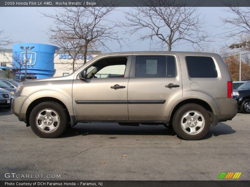  2009 Pilot LX 4WD Mocha Metallic