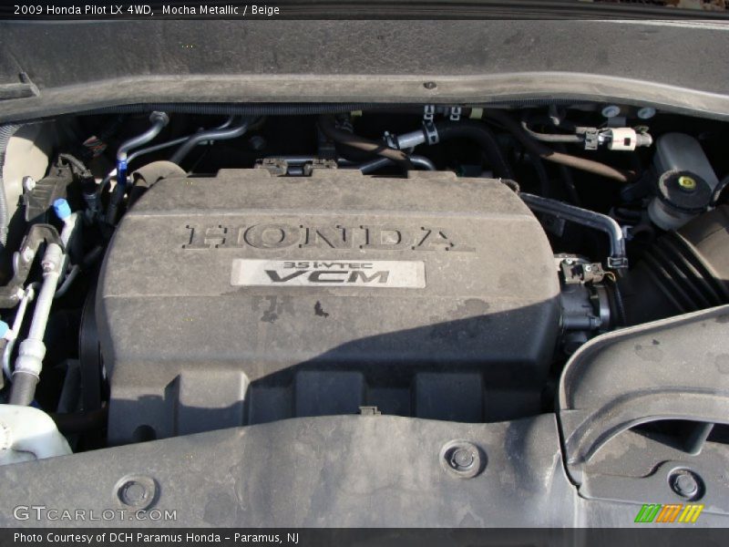 Mocha Metallic / Beige 2009 Honda Pilot LX 4WD