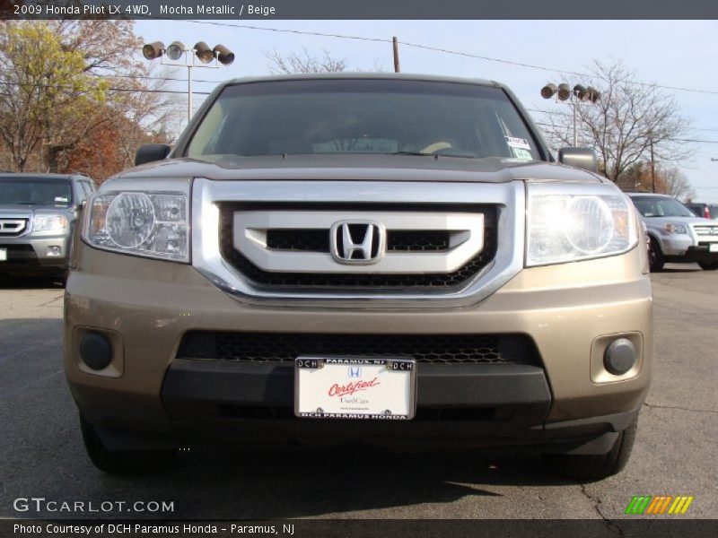 Mocha Metallic / Beige 2009 Honda Pilot LX 4WD