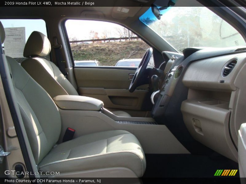 Mocha Metallic / Beige 2009 Honda Pilot LX 4WD