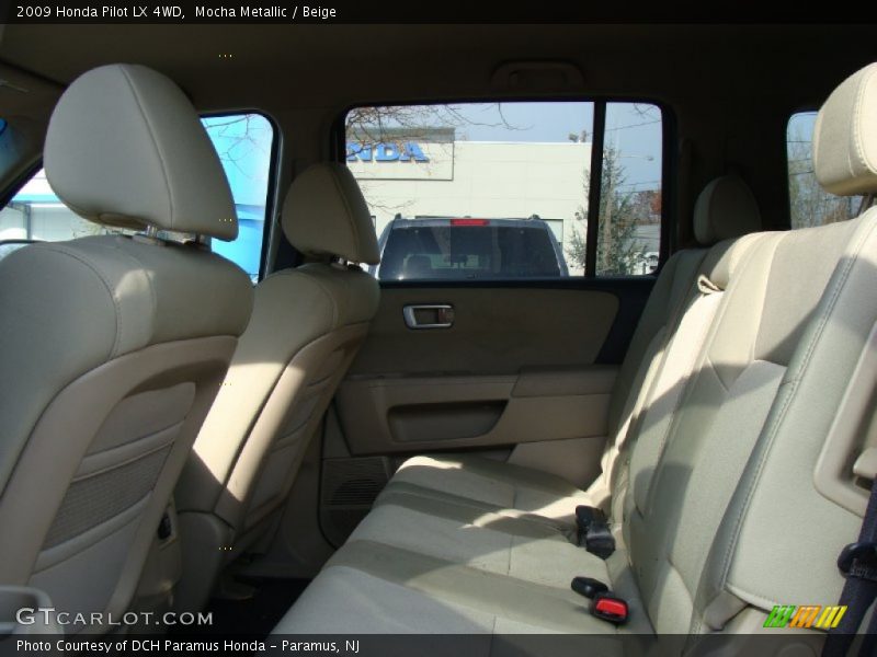 Mocha Metallic / Beige 2009 Honda Pilot LX 4WD