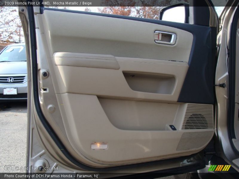 Mocha Metallic / Beige 2009 Honda Pilot LX 4WD