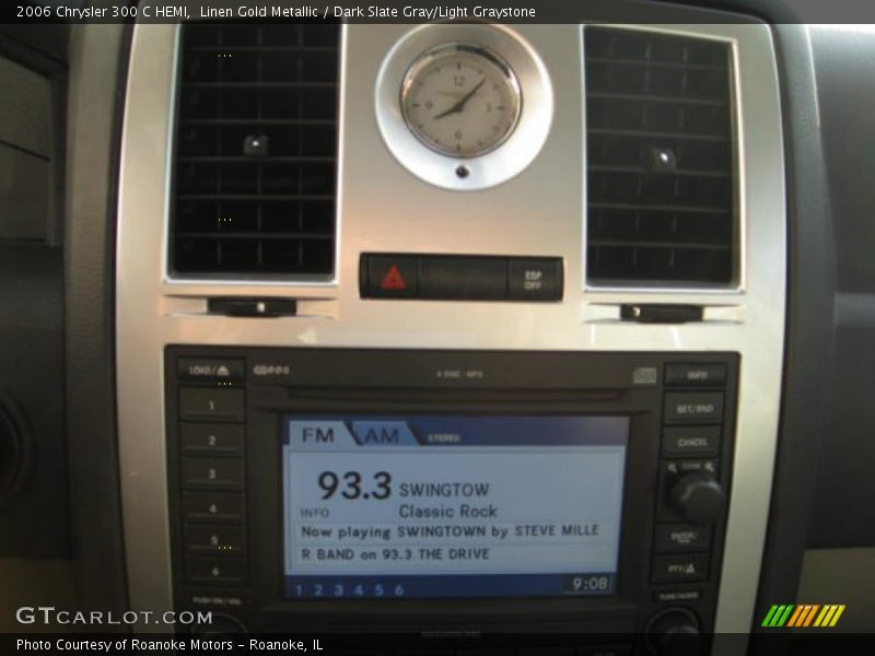 Linen Gold Metallic / Dark Slate Gray/Light Graystone 2006 Chrysler 300 C HEMI