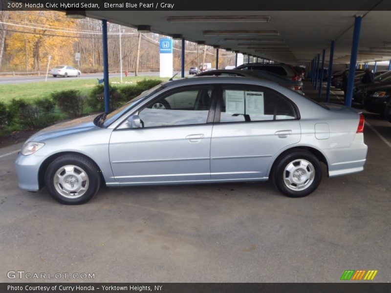  2005 Civic Hybrid Sedan Eternal Blue Pearl