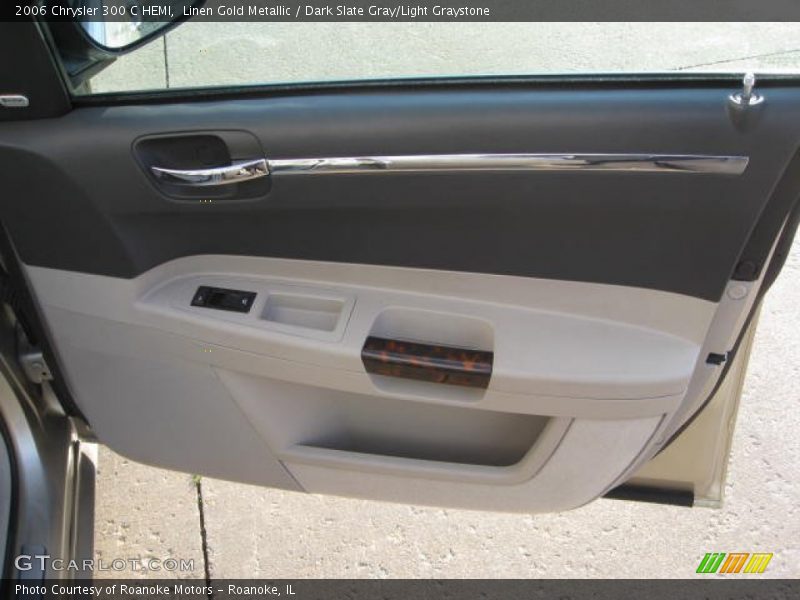 Linen Gold Metallic / Dark Slate Gray/Light Graystone 2006 Chrysler 300 C HEMI