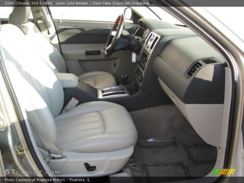 Linen Gold Metallic / Dark Slate Gray/Light Graystone 2006 Chrysler 300 C HEMI