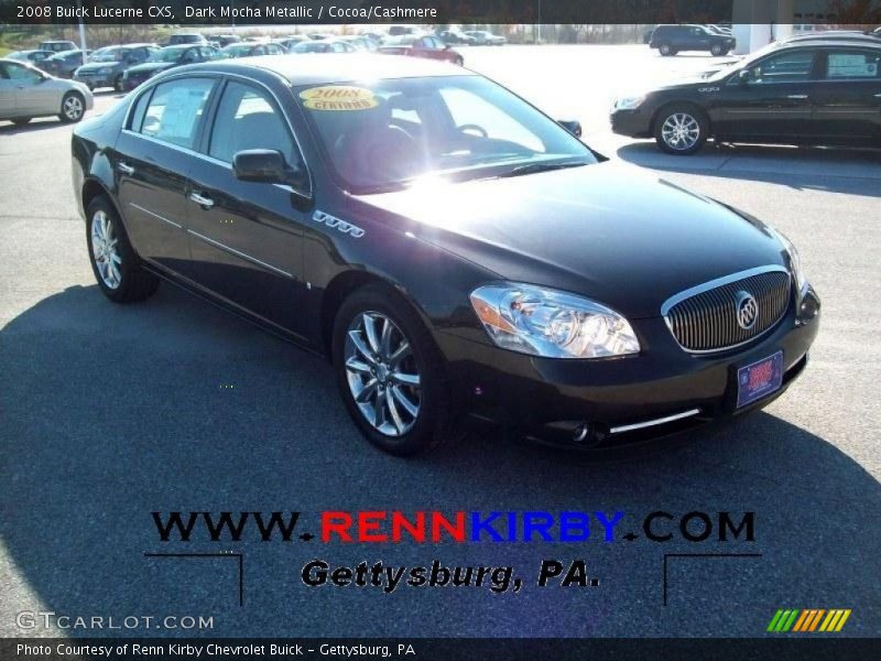 Dark Mocha Metallic / Cocoa/Cashmere 2008 Buick Lucerne CXS