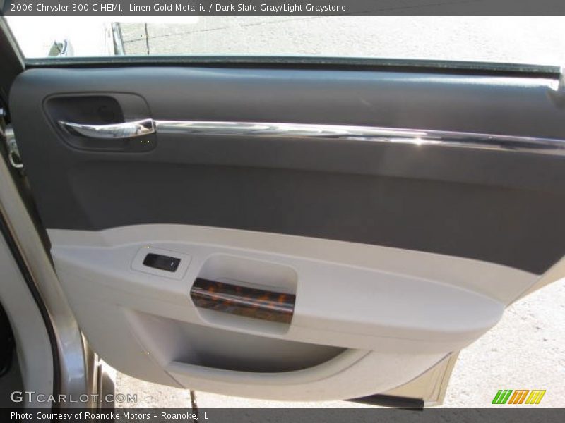 Linen Gold Metallic / Dark Slate Gray/Light Graystone 2006 Chrysler 300 C HEMI
