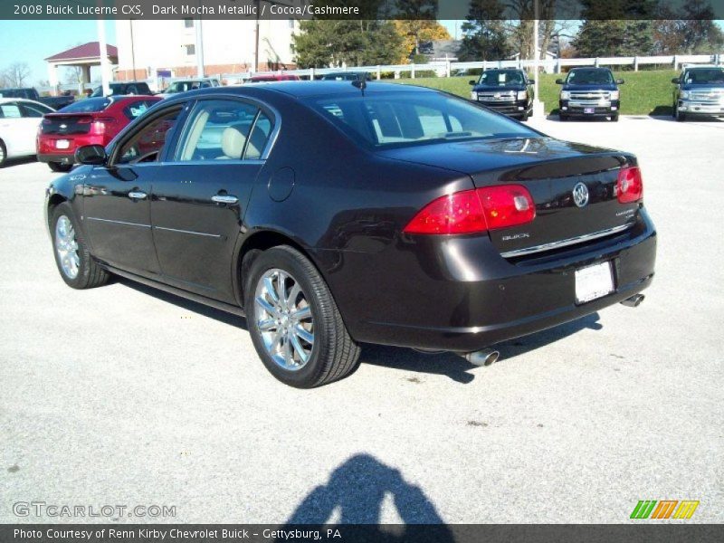 Dark Mocha Metallic / Cocoa/Cashmere 2008 Buick Lucerne CXS