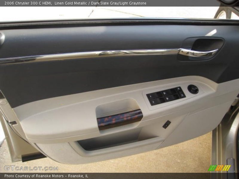 Linen Gold Metallic / Dark Slate Gray/Light Graystone 2006 Chrysler 300 C HEMI