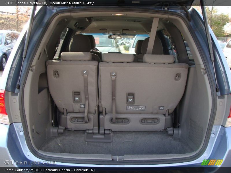 Ocean Mist Metallic / Gray 2010 Honda Odyssey EX
