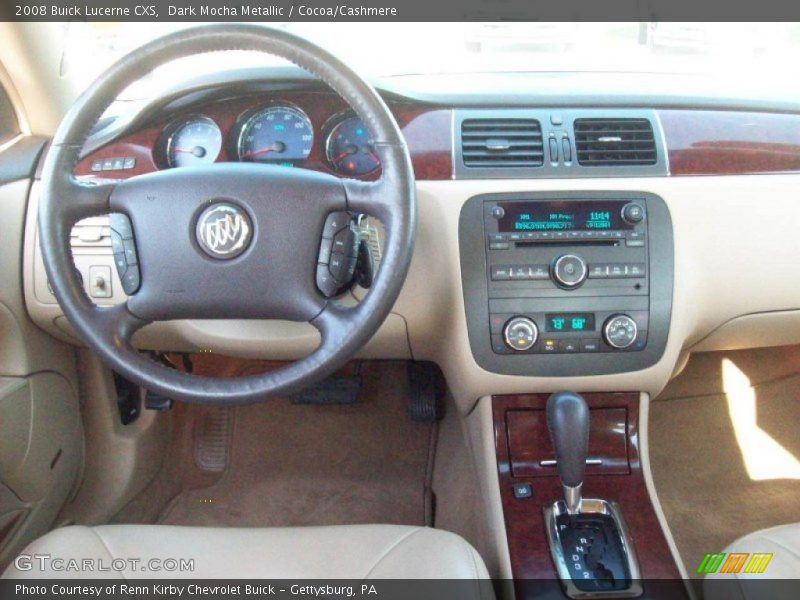 Dark Mocha Metallic / Cocoa/Cashmere 2008 Buick Lucerne CXS