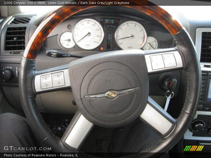 Linen Gold Metallic / Dark Slate Gray/Light Graystone 2006 Chrysler 300 C HEMI