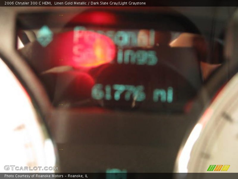 Linen Gold Metallic / Dark Slate Gray/Light Graystone 2006 Chrysler 300 C HEMI
