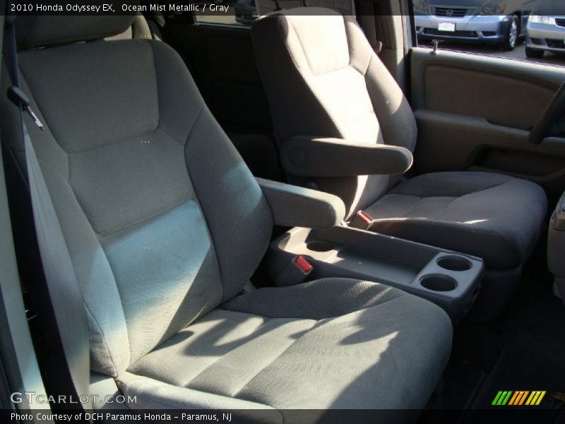 Ocean Mist Metallic / Gray 2010 Honda Odyssey EX