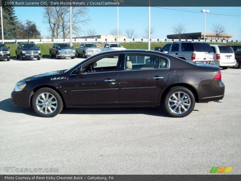 Dark Mocha Metallic / Cocoa/Cashmere 2008 Buick Lucerne CXS
