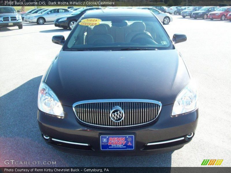 Dark Mocha Metallic / Cocoa/Cashmere 2008 Buick Lucerne CXS