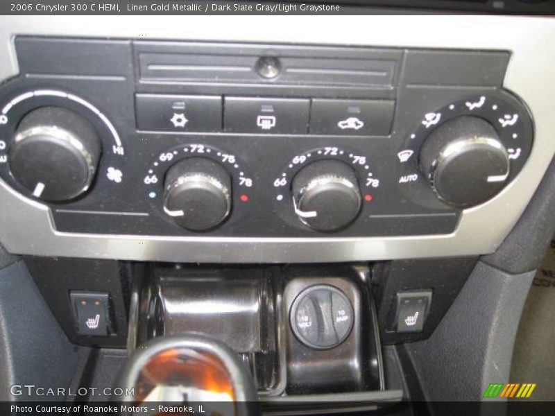Linen Gold Metallic / Dark Slate Gray/Light Graystone 2006 Chrysler 300 C HEMI