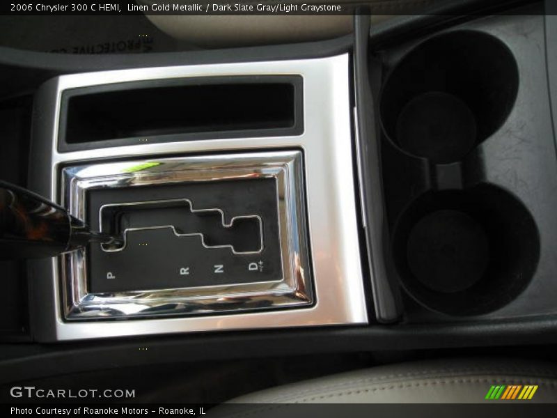 Linen Gold Metallic / Dark Slate Gray/Light Graystone 2006 Chrysler 300 C HEMI