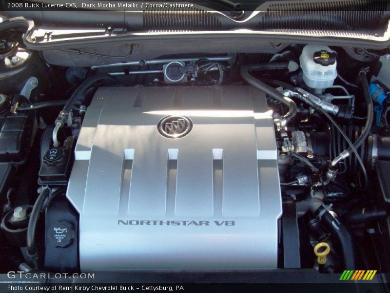 Dark Mocha Metallic / Cocoa/Cashmere 2008 Buick Lucerne CXS
