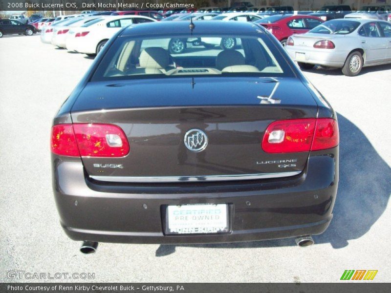 Dark Mocha Metallic / Cocoa/Cashmere 2008 Buick Lucerne CXS