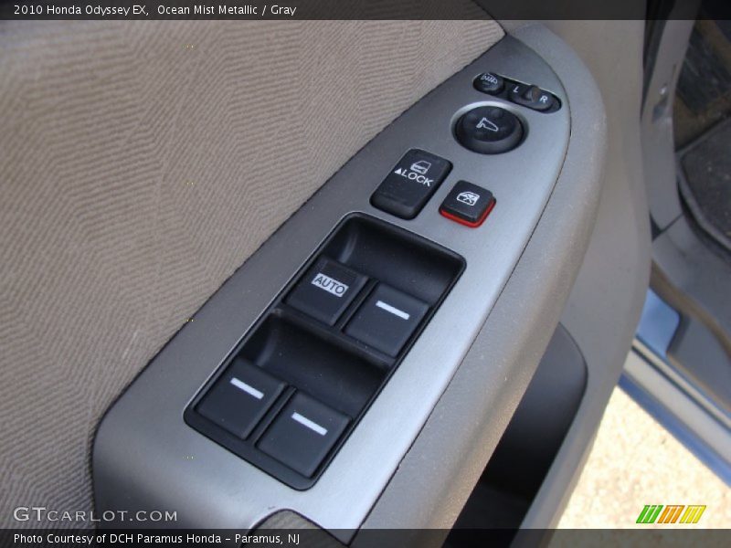 Ocean Mist Metallic / Gray 2010 Honda Odyssey EX