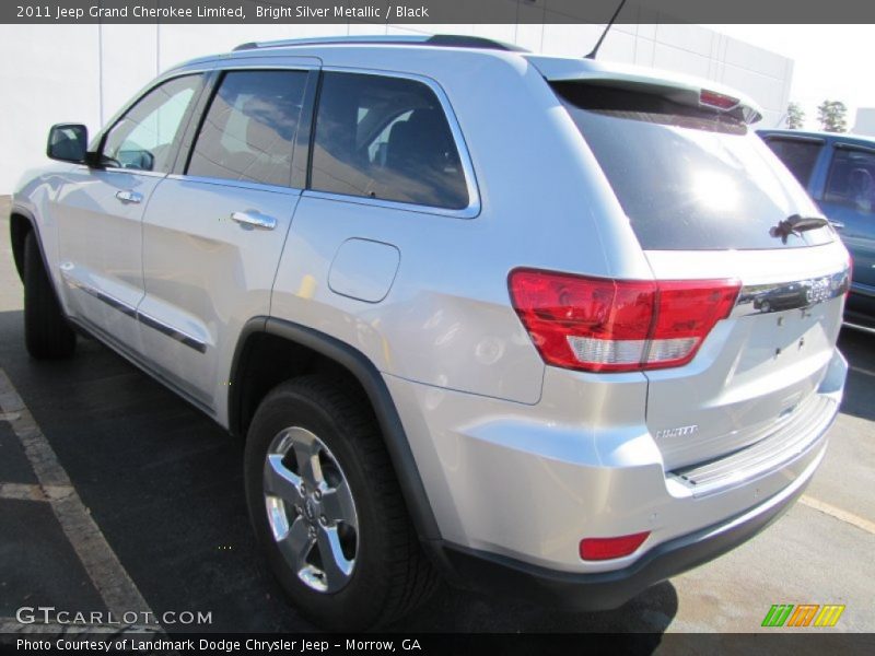 Bright Silver Metallic / Black 2011 Jeep Grand Cherokee Limited