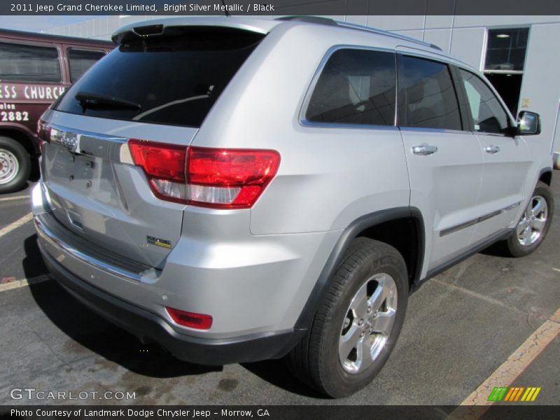 Bright Silver Metallic / Black 2011 Jeep Grand Cherokee Limited