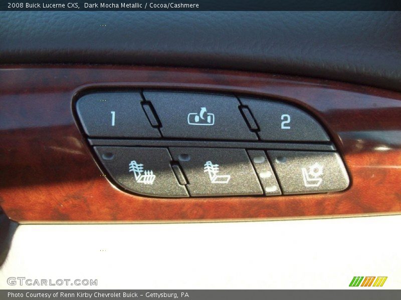 Dark Mocha Metallic / Cocoa/Cashmere 2008 Buick Lucerne CXS