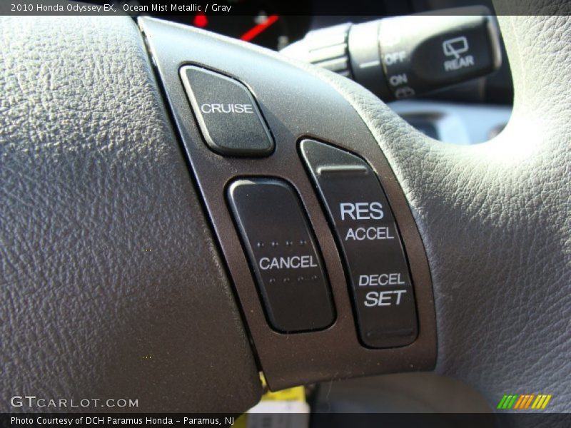Ocean Mist Metallic / Gray 2010 Honda Odyssey EX