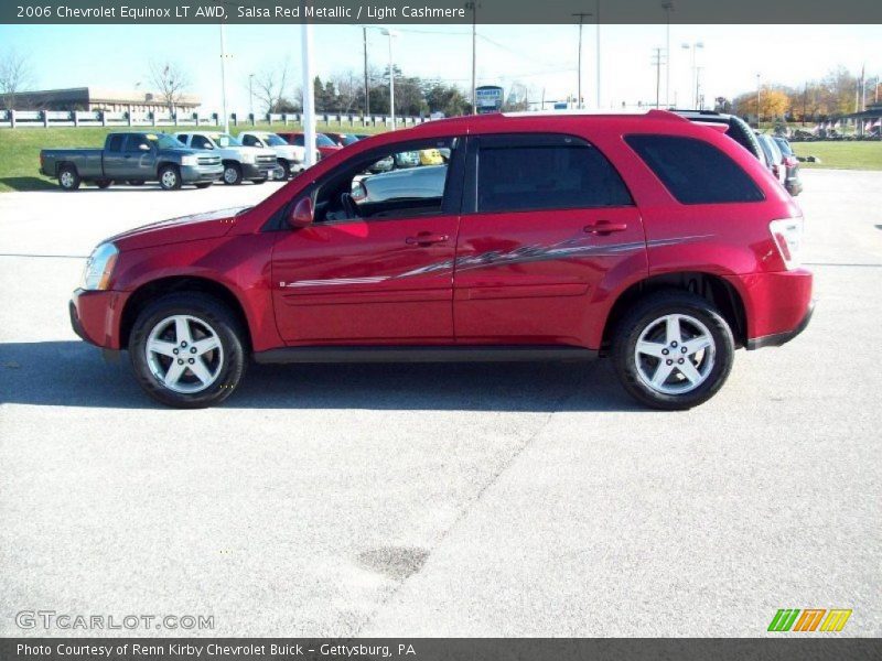 Salsa Red Metallic / Light Cashmere 2006 Chevrolet Equinox LT AWD