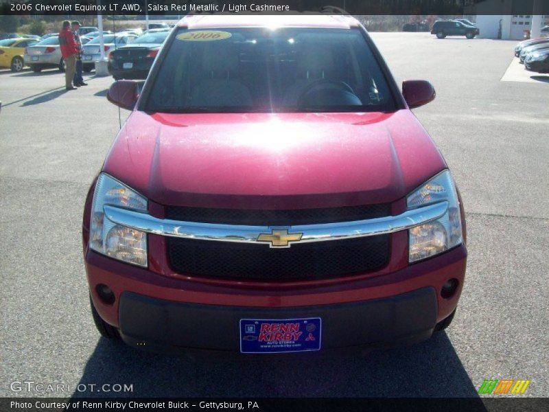 Salsa Red Metallic / Light Cashmere 2006 Chevrolet Equinox LT AWD