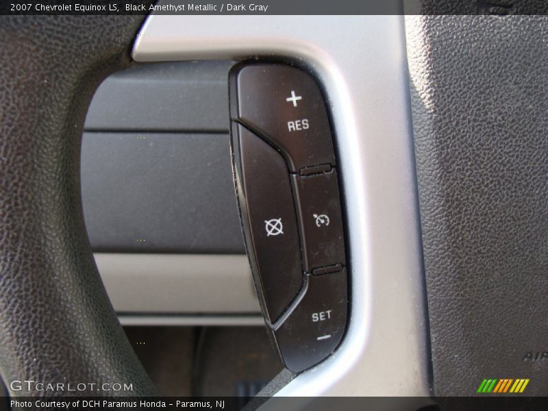 Black Amethyst Metallic / Dark Gray 2007 Chevrolet Equinox LS