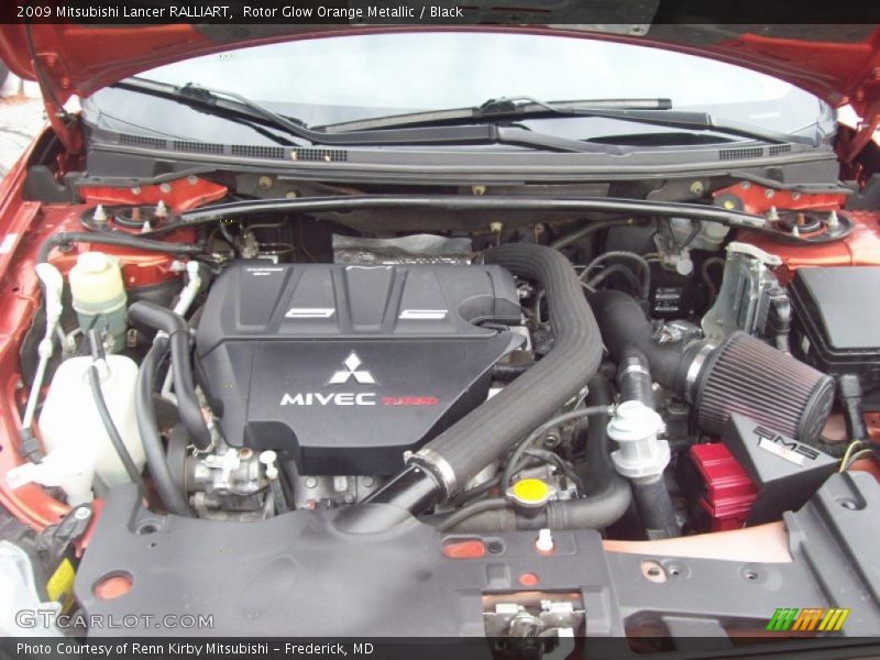  2009 Lancer RALLIART Engine - 2.0 Liter Turbocharged Intercooled DOHC 16-Valve MIVEC Inline 4 Cylinder