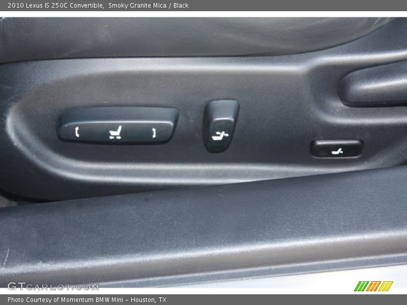 Controls of 2010 IS 250C Convertible
