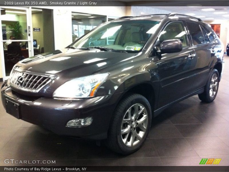 Smokey Granite / Light Gray 2009 Lexus RX 350 AWD