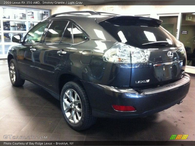 Smokey Granite / Light Gray 2009 Lexus RX 350 AWD