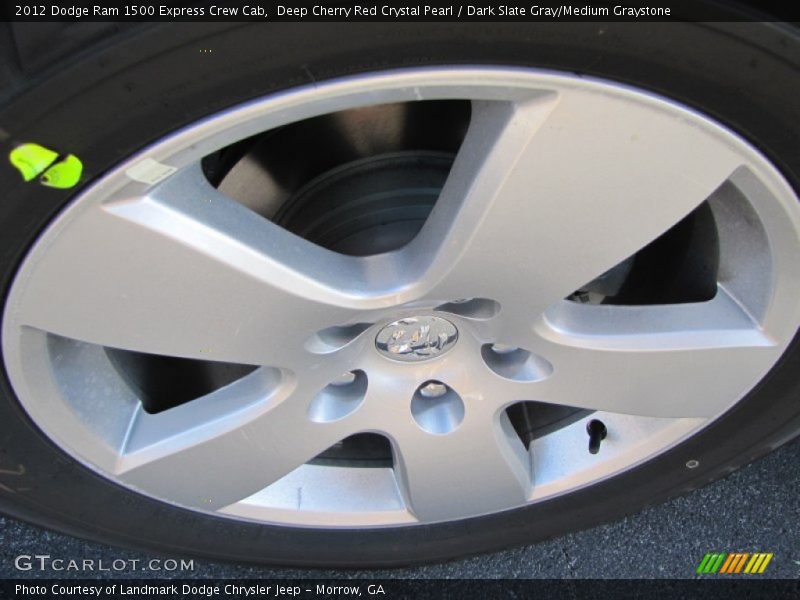 Deep Cherry Red Crystal Pearl / Dark Slate Gray/Medium Graystone 2012 Dodge Ram 1500 Express Crew Cab