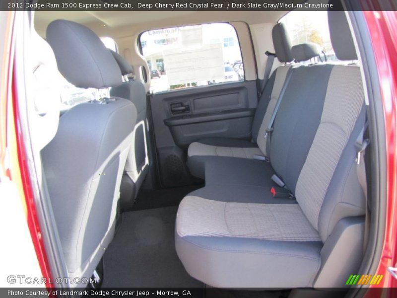 Deep Cherry Red Crystal Pearl / Dark Slate Gray/Medium Graystone 2012 Dodge Ram 1500 Express Crew Cab