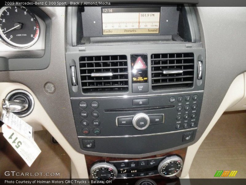Black / Almond/Mocha 2009 Mercedes-Benz C 300 Sport