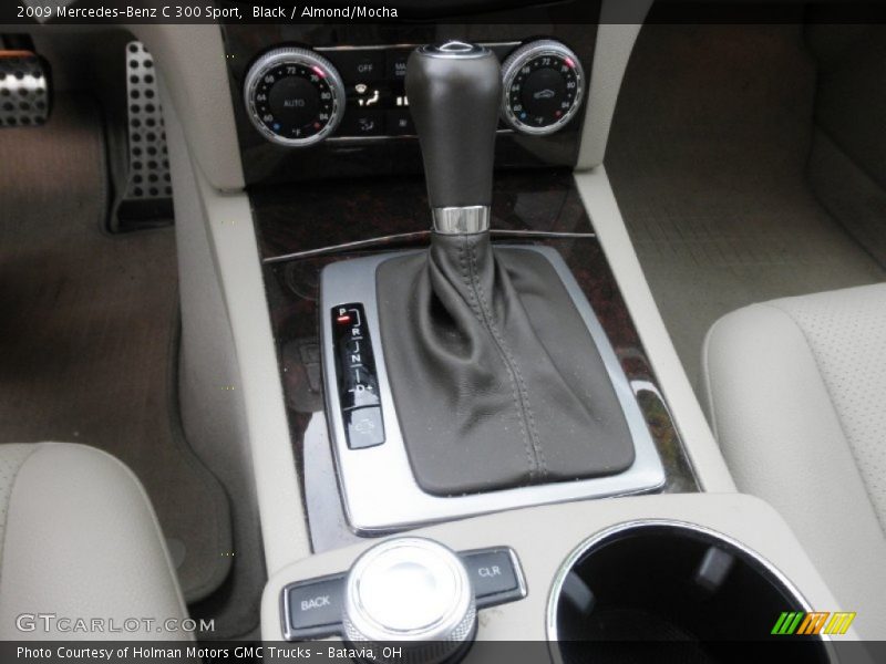 Black / Almond/Mocha 2009 Mercedes-Benz C 300 Sport