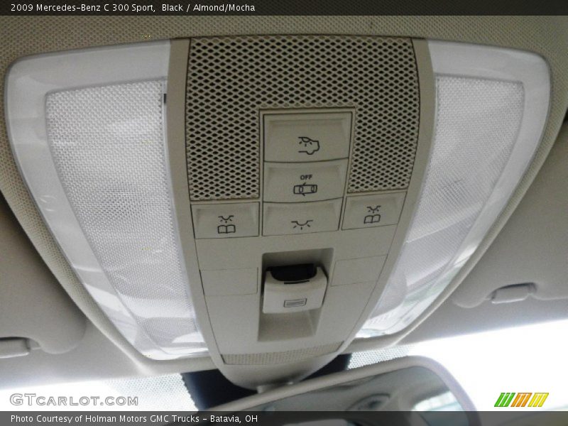 Black / Almond/Mocha 2009 Mercedes-Benz C 300 Sport