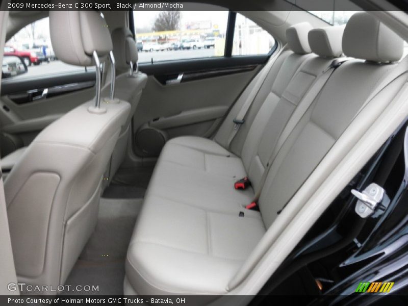 Black / Almond/Mocha 2009 Mercedes-Benz C 300 Sport