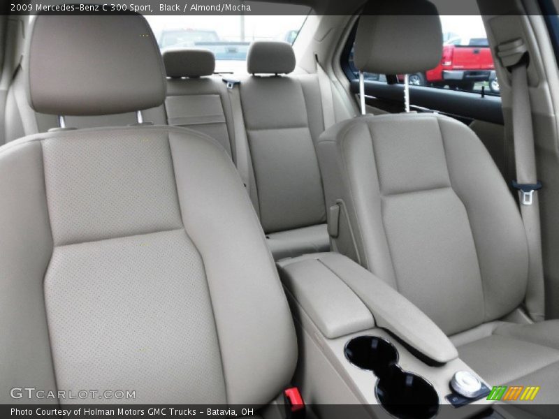 Black / Almond/Mocha 2009 Mercedes-Benz C 300 Sport