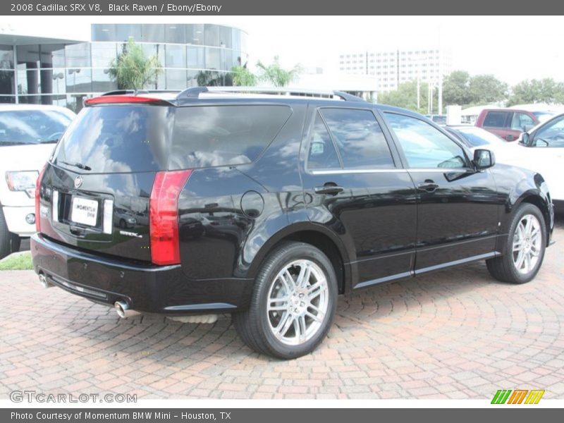 Black Raven / Ebony/Ebony 2008 Cadillac SRX V8