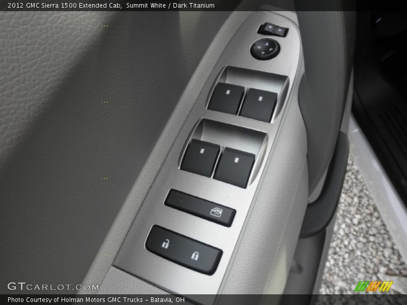 Summit White / Dark Titanium 2012 GMC Sierra 1500 Extended Cab