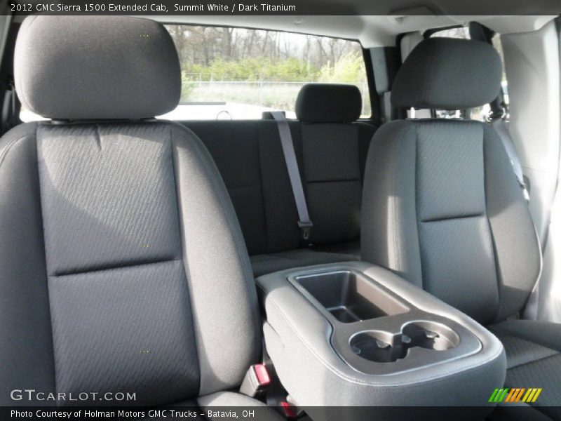 Summit White / Dark Titanium 2012 GMC Sierra 1500 Extended Cab