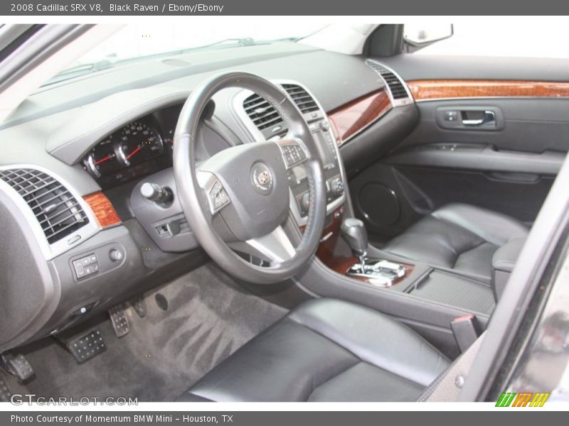 Ebony/Ebony Interior - 2008 SRX V8 